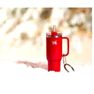 *** LIMITED EDITION *** Stanley Water Bottle Keychain Christmas Tree Ornament